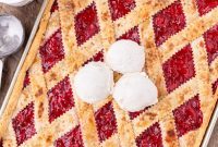 Hearty Cherry Sheet Pie