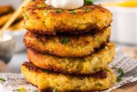 Golden Cod Fritters