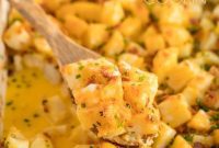 Loaded Bacon Three Cheese Potatoes