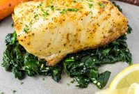 Flaky Baked Chilean Sea Bass
