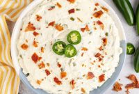 Creamy Slow Cooker Jalapeno Popper Dip