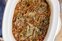 Effortless Slow Cooker Green Bean Bake