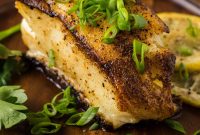 Golden Pan-Seared Chilean Sea Bass
