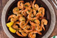 Succulent Steamed Shrimp