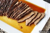 Brandy-Glazed Slow Cooker Roast