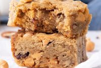 Golden Butterscotch Blondies