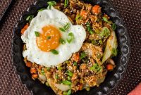 Fiery Kimchi Rice Bowl