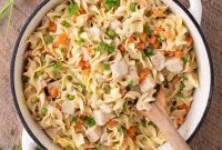 Creamy Chicken Pot Pie Pasta