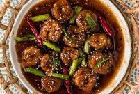 Mongolian Glazed Shrimp