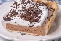 Decadent French Silk Sheet Pan Pie