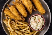 Golden-Crisp Fried Perch