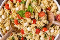 Vibrant Caprese Pasta