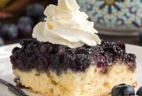 Blueberry Crown Cake