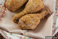 Crispy Baked Chicken Drumsticks
