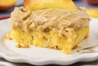 Sun-Kissed Peach Brown Sugar Cake