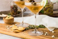 Dirty Kalamata Martini