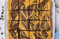 Spiced Pumpkin Swirl Brownies