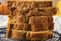 Golden Spiced Pumpkin Banana Bread