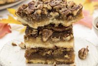 Decadent Pecan Pie Squares