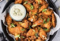 Fiery Buffalo Wing Feast