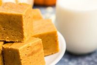 Simple Pumpkin Spice Fudge