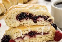 Sweet Braided Morning Pastry