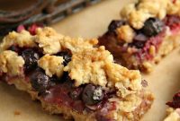 Bursting Berry Cookie Bars