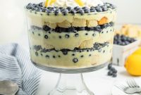 Bright Lemon Blueberry Dream Trifle