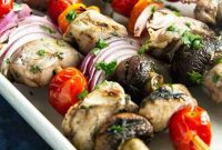 Succulent Grilled Chicken Skewers