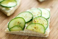 Elegant Cucumber Finger Sandwiches