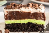 Invigorating Mint Chocolate Lasagna