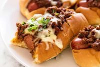 Loaded Oven Chili Dogs