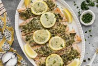 Bright Lemon Caper Salmon