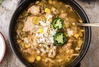 Slow Cooker Creamy White Chicken Chili