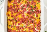 Hearty Ham and Cheese Breakfast Bake