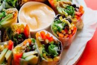 Vibrant Mexican Fresh Rolls