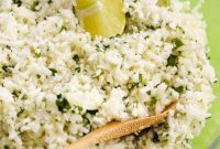 Restaurant Style Chipotle Cauliflower Rice