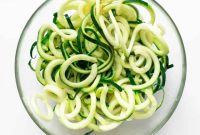 Spiralize Zucchini into Delicious Zoodles