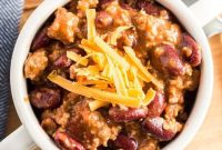 Classic Comfort Chili