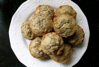 Tender Vanilla Zucchini Muffins