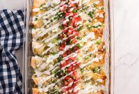 Spiced Beef and Cheese Enchiladas