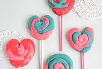 Sweetheart Play Dough Cookie Pops