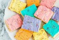 Frosted Sugar Cookie Bars: The Easiest Way to Indulge
