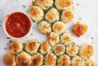 Festive Christmas Tree Pull-Apart Bread