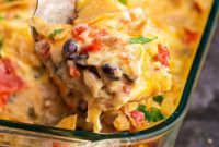 Cheesy Mexican Chicken Bake
