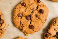 Bakery-Style Air Fryer Chocolate Chip Cookies