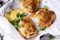 Golden Crispy Air Fryer Thighs