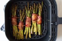 Air-Fried Bacon-Wrapped Asparagus Bundles