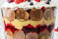 Rainbow Jello Dessert