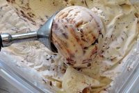 Swirled Nutella Cheesecake Ice Cream